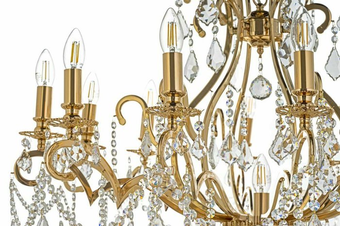 Хрустальная люстра Isola Gold Isola E 1.1.12.600 G (металл, цвет золото) - купить Подвесные люстры по цене 131310.0 Хрустальная люстра Isola Gold Isola E 1.1.12.600 G (металл, цвет золото) - купить Подвесные люстры по цене 131310.0