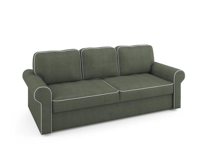 Диван раскладной диван Tulon темно-зеленого цвета - лучшие Прямые диваны в INMYROOM