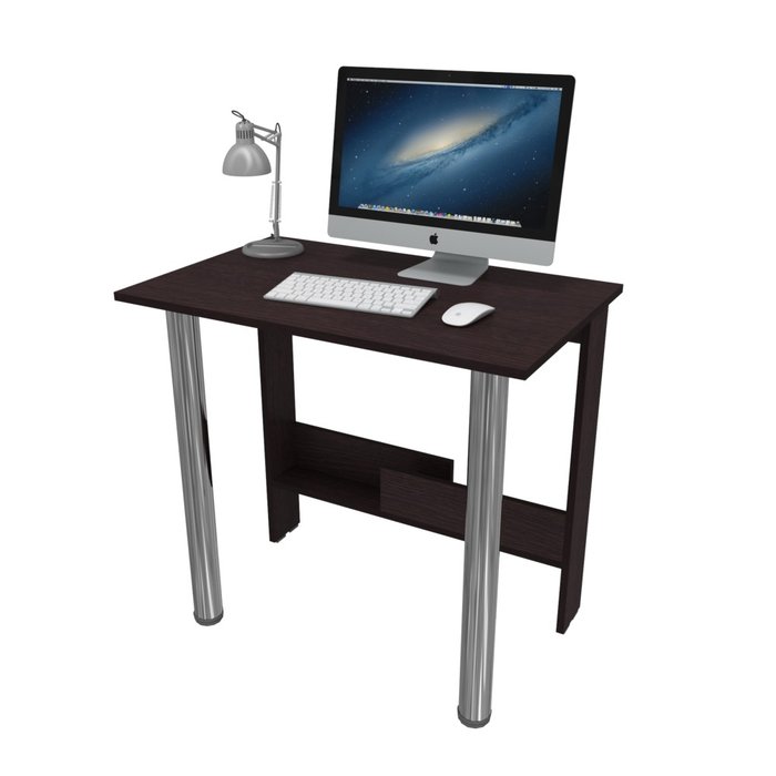 Стол письменный откидной цвета венге - купить Письменные столы по цене 4300.0