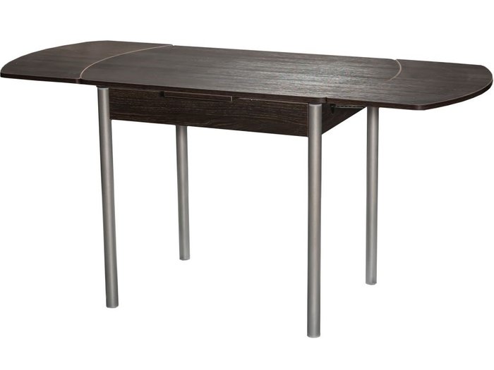 Стол раздвижной темно-коричневого цвета - лучшие Обеденные столы в INMYROOM