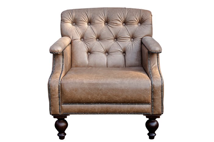 Кресло Glazur с бежевой обивкой - купить Интерьерные кресла по цене 31295.0