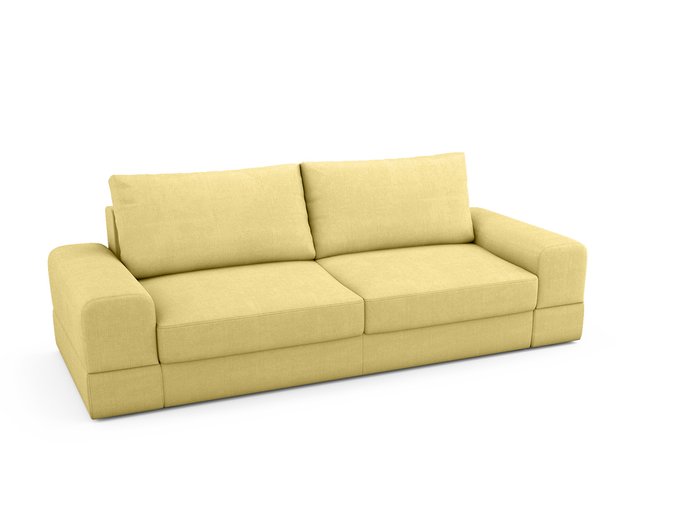 Диван-кровать Elke желтого цвета - лучшие Прямые диваны в INMYROOM