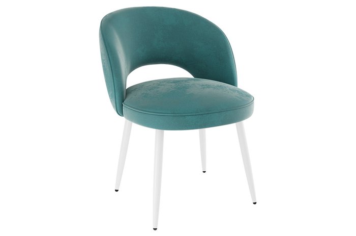 Набор из двух стульев Моли зеленого цвета  - купить Обеденные стулья по цене 16790.0