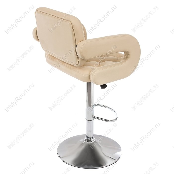 Барный стул Shiny бежевого цвета - лучшие Барные стулья в INMYROOM