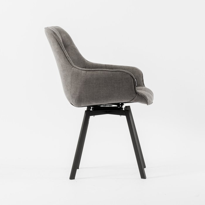 Стул Авиано темно-серого цвета - лучшие Обеденные стулья в INMYROOM