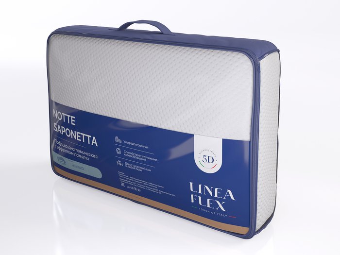 Подушка Notte Saponetta 40х60 - купить Подушки для сна по цене 4599 Подушка Notte Saponetta 40х60 - купить Подушки для сна по цене 4599
