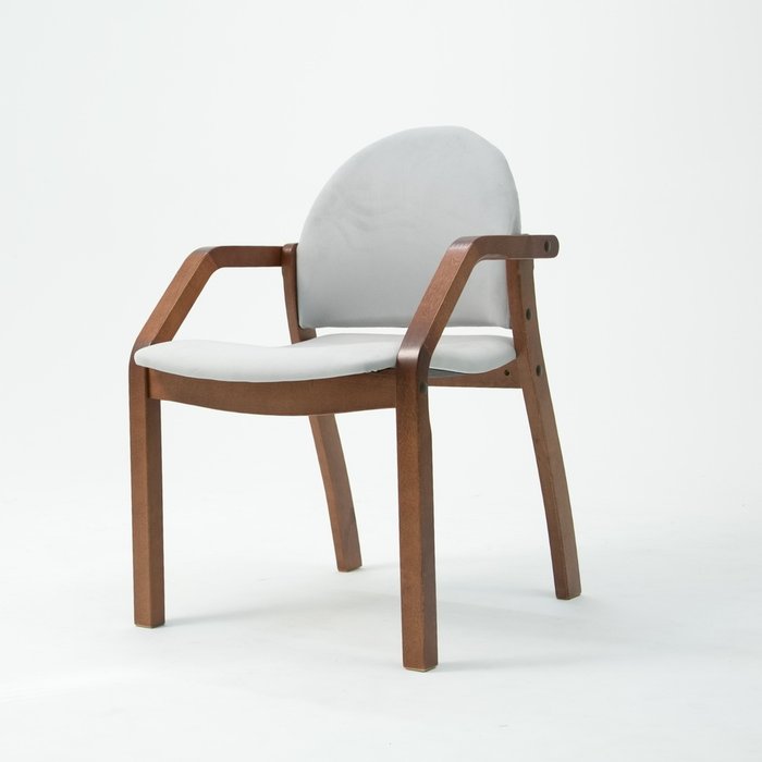 Стул Джуно 2.0 коричнево-серого цвета - лучшие Обеденные стулья в INMYROOM