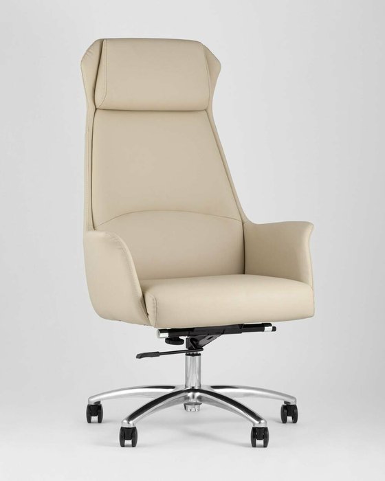 Офисное кресло Top Chairs Viking бежевого цвета  - купить Офисные кресла по цене 42990.0