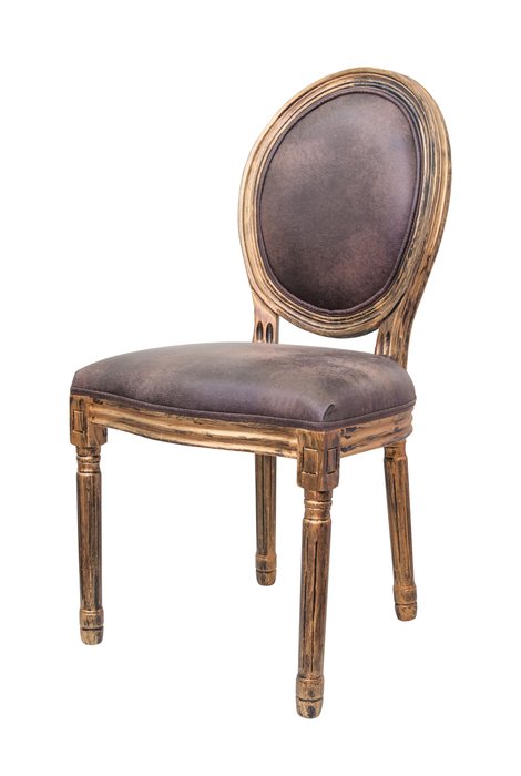 Стул Volker antique gold с каркасом из массива - купить Обеденные стулья по цене 23500.0