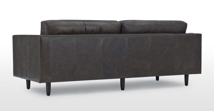 Трехместный диван SCOTT из экокожи - купить Прямые диваны по цене 60500.0