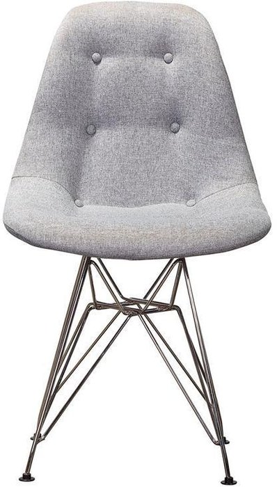 Стул Fides светло-серого цвета - купить Обеденные стулья по цене 8140.0
