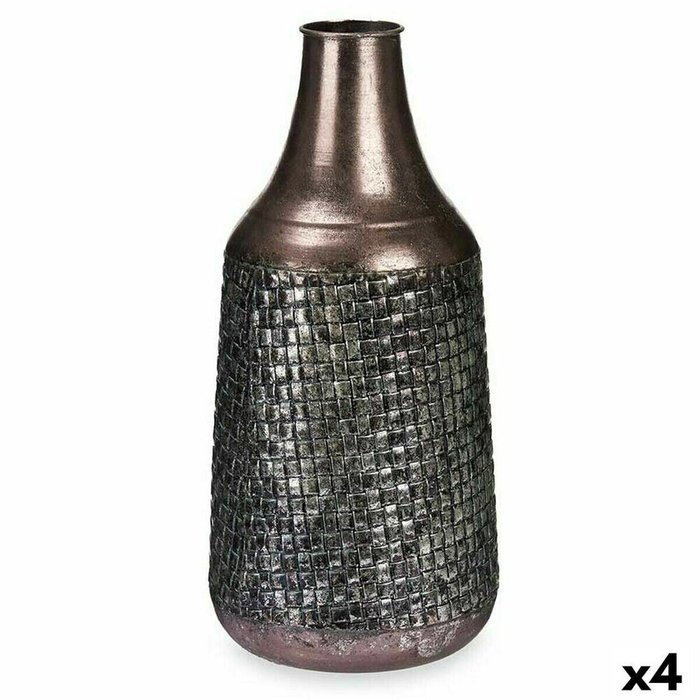 Кувшин Серебристый Металл 21 x 44 x 21 cm (4 штук) С облегчением