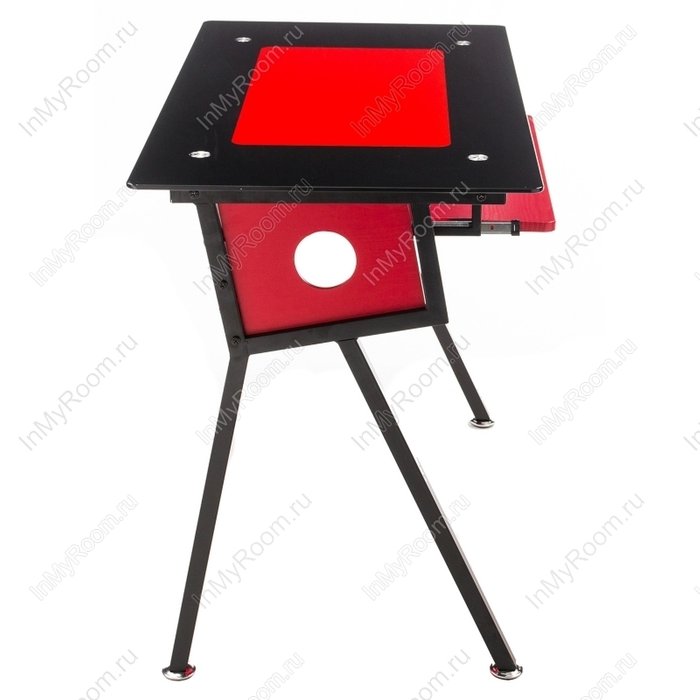 Компьютерный стол Rubin красного цвета - лучшие Письменные столы в INMYROOM