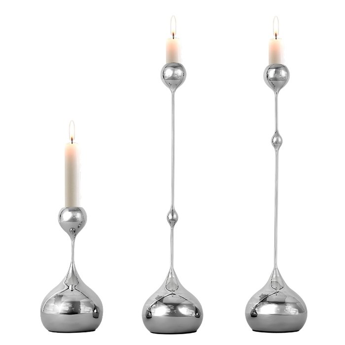 Подсвечник ArtHomeDecor DROP 6917 M SILVER - купить Потолочные светильники по цене 12090.0 Подсвечник ArtHomeDecor DROP 6917 M SILVER - купить Потолочные светильники по цене 12090.0
