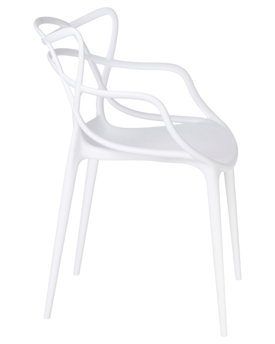 Стул обеденный Contrast белого цвета - лучшие Обеденные стулья в INMYROOM