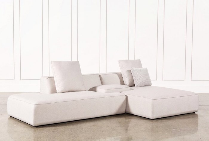 Модульный диван Goff белого цвета - купить Угловые диваны по цене 161000.0