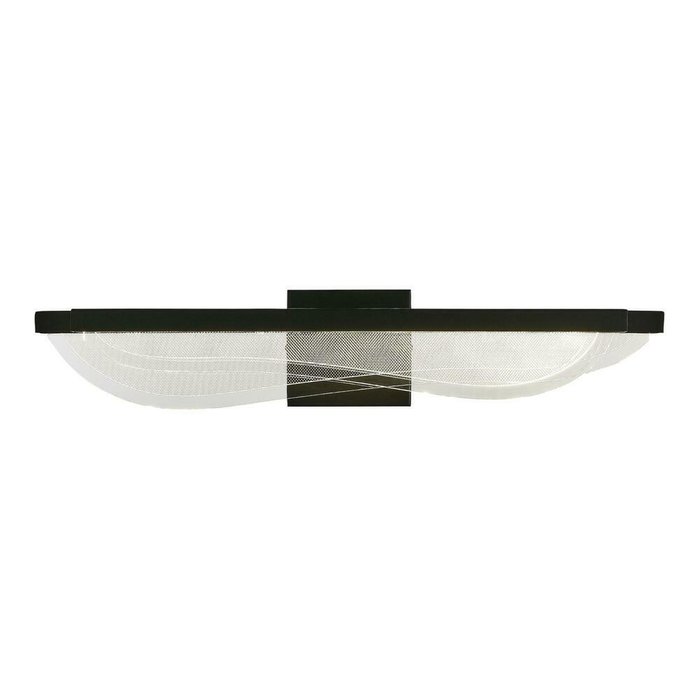 Светильник настенный ST-Luce Черный/Прозрачный LED 1*18W 4000K FESALE