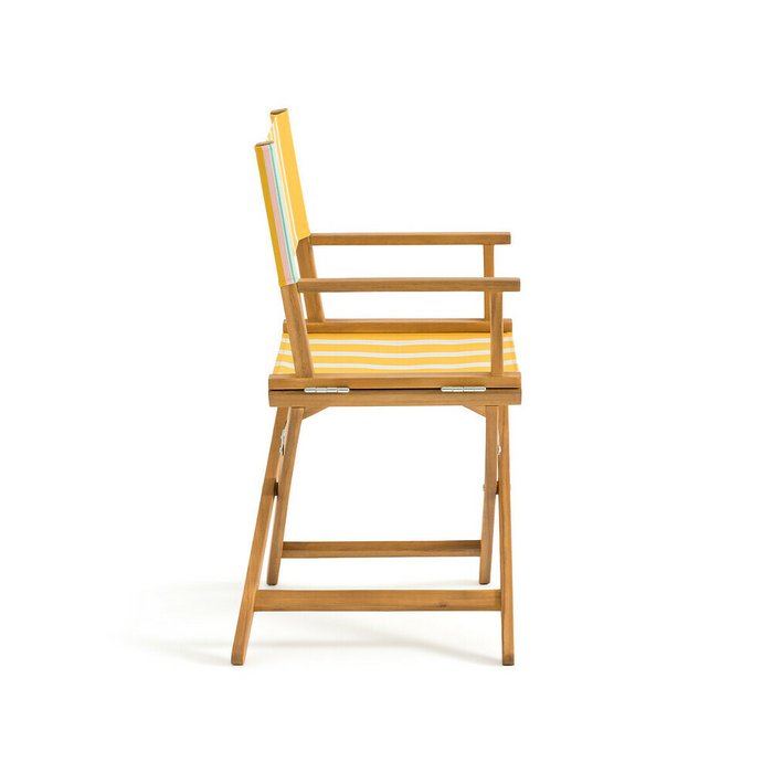 Садовое кресло Veniza желтого цвета - лучшие Садовые стулья в INMYROOM