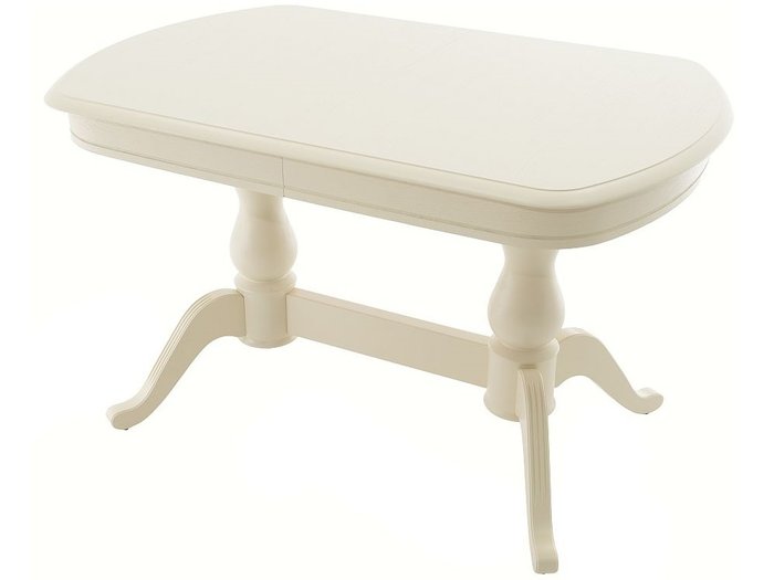 Стол раздвижной Фабрицио цвета слоновой кости - купить Обеденные столы по цене 33945.0