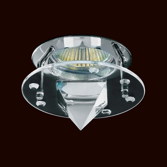 Встраиваемый светильник Metalspot GEMINI с арматурой из хромированного металла
