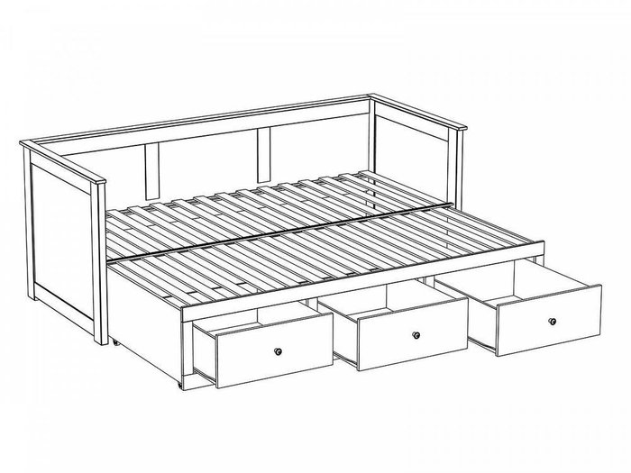 Кровать-кушетка "Reina" 80х200 - лучшие Одноярусные кроватки в INMYROOM