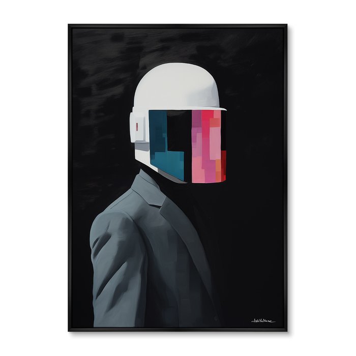 Репродукция картины Vibe collection, Motorcyclist, 2024г.