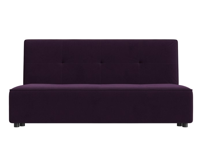 Прямой диван-кровать Зиммер темно-фиолетового цвета - купить Прямые диваны по цене 25999.0