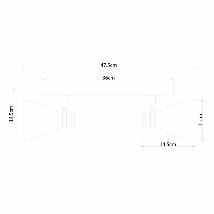 Спот Arte Lamp Mercoled  - купить Накладные споты по цене 960.0