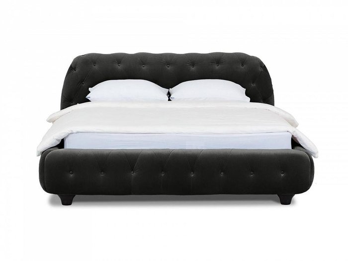 Кровать Cloud черного цвета 160х200 - купить Кровати для спальни по цене 68080.0