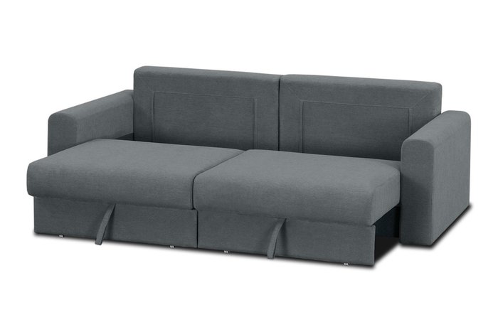 Диван-кровать Модена серого цвета - купить Прямые диваны по цене 47840.0