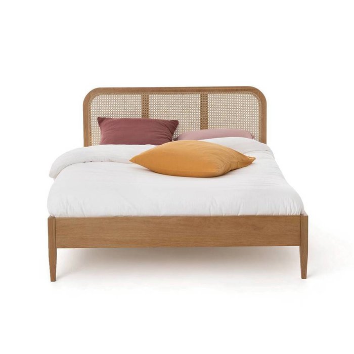 Кровать с основанием Madara 160х200 бежевого цвета - купить Кровати для спальни по цене 52127.0