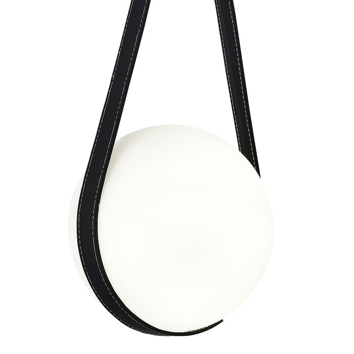Светильник подвесной ST-Luce Черный/Белый E27 1*60W MOONBAG - лучшие Подвесные светильники в INMYROOM