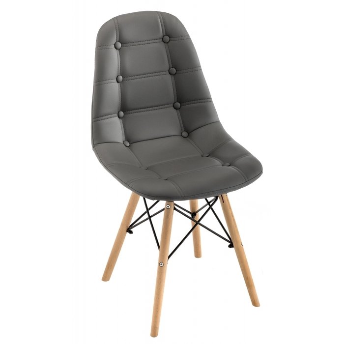 Обеденный стул Kvadro серого цвета