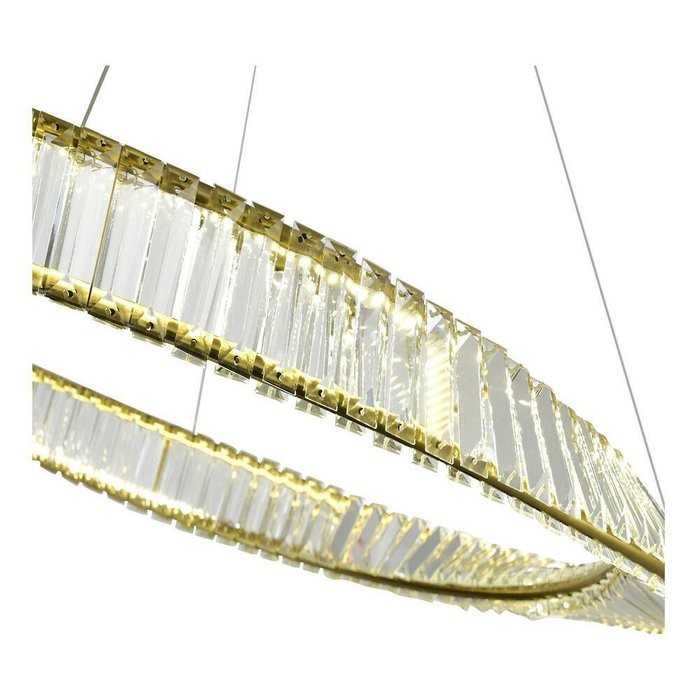 Светильник подвесной ST-Luce Латунь/Прозрачный LED 1*58W 4000K RITORTO - лучшие Подвесные люстры в INMYROOM