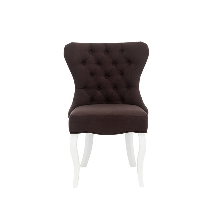 Стул Один бело-коричневого цвета - купить Обеденные стулья по цене 10870.0