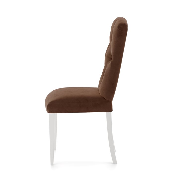 Обеденный стул Леон коричневого цвета - лучшие Обеденные стулья в INMYROOM