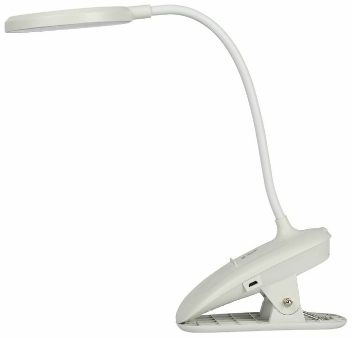 Настольная лампа NLED-513 Б0057209 (пластик, цвет белый) - лучшие Рабочие лампы в INMYROOM