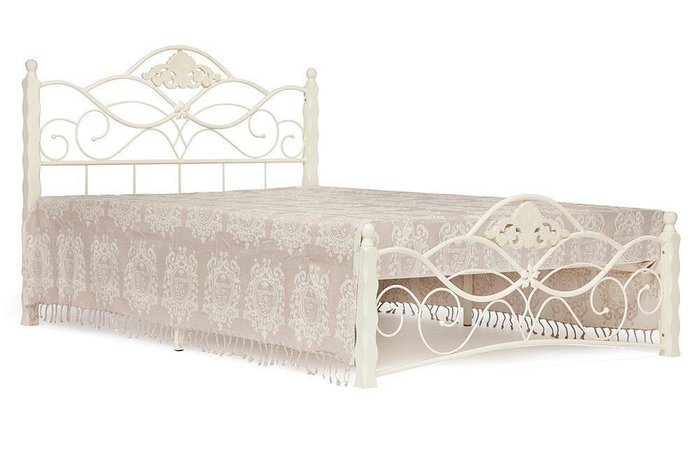 Кровать Canzona 160х200 белого цвета