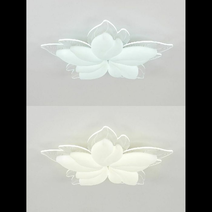 Потолочная люстра Effect LED LAMPS 81118 (пластик, цвет белый) - лучшие Потолочные люстры в INMYROOM