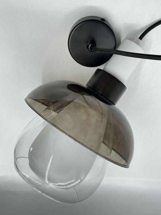 Подвесной светильник Panama wenge c плафоном в форме капля - лучшие Подвесные светильники в INMYROOM