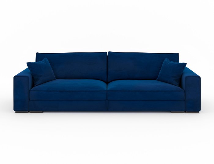 Диван-кровать Норборг синего цвета