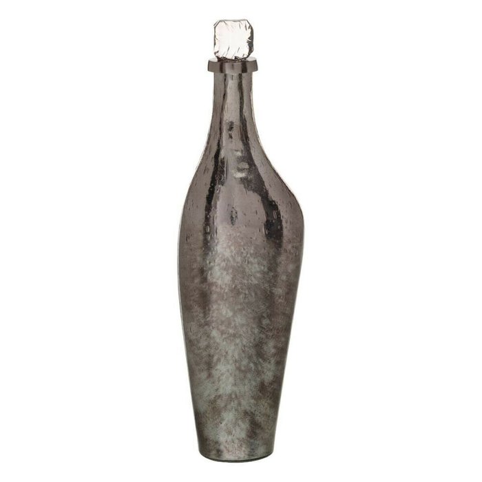 бутылка Серебристый Алюминий Стеклянный 15 x 13 x 54 cm Декоративный
