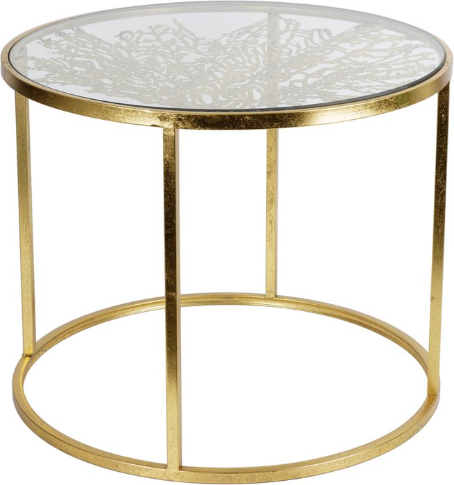 Кофейный столик золотого цвета - лучшие Кофейные столики в INMYROOM