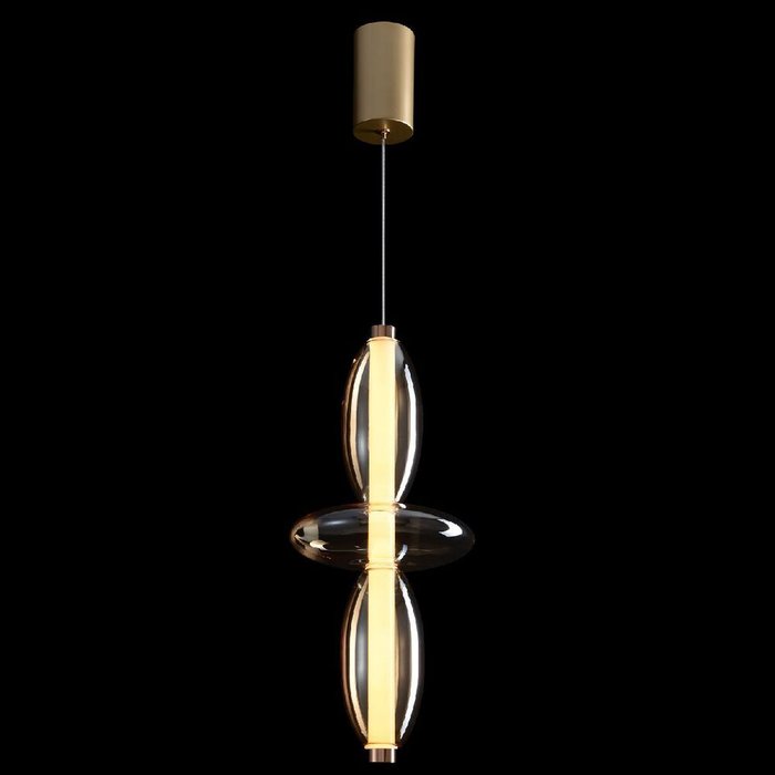 Подвесной светильник QUASAR SP14W LED AMBER (стекло, цвет янтарный)