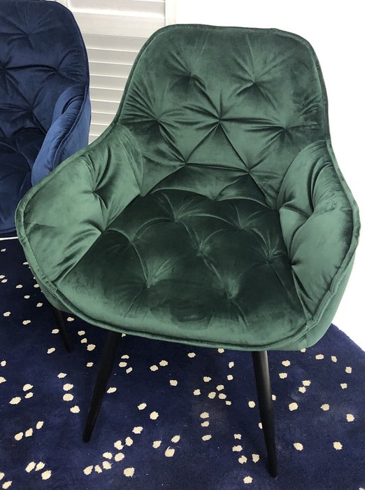Стул Malta Bluvel зеленого цвета - купить Обеденные стулья по цене 8820.0