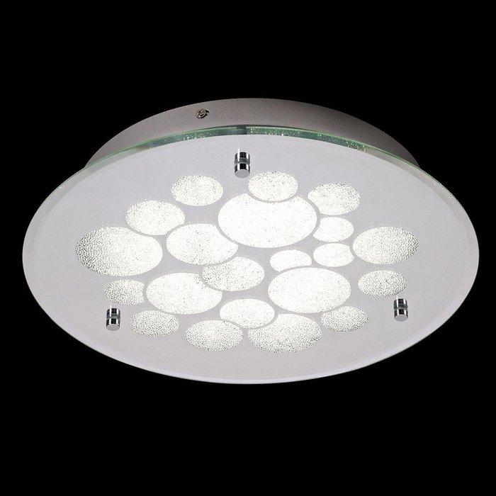Потолочный светодиодный светильник Coral из металла и стекла - лучшие Потолочные светильники в INMYROOM