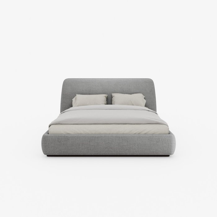 Кровать Bruno 160х200 серого цвета с подъемным механизмом - лучшие Кровати для спальни в INMYROOM Кровать Bruno 160х200 серого цвета с подъемным механизмом - лучшие Кровати для спальни в INMYROOM