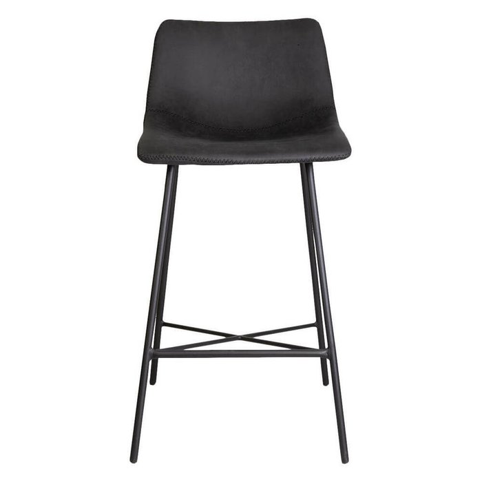 Стул полубарный Mexico черного цвета - купить Барные стулья по цене 10530.0