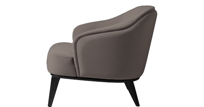 Кресло Bend темно-серого цвета - купить Интерьерные кресла по цене 59900.0