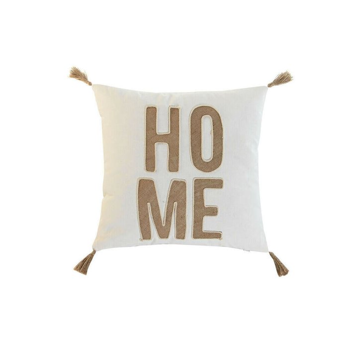 Декоративная подушка Boho Home 45x45 бежевого цвета
